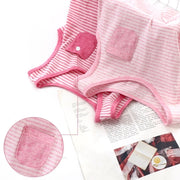 パジャマ 上下セット タンクトップ ハーフパンツ キッズ 子供服 男の子 女の子 ジュニア ノースリーブ ボーダー柄 ウエストゴム 五分丈 定番 かわいい 部屋着 寝間着 ルームウェア 女児 男児 ピンク グレー ネイビー