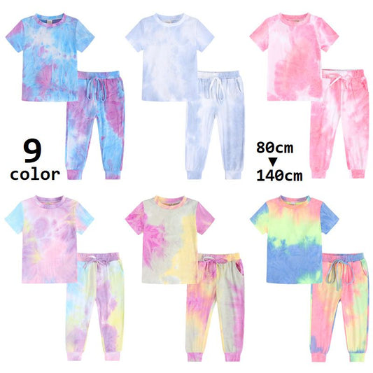 パジャマ 上下セット 半袖 長ズボン 子供服 キッズ 商品画像