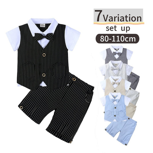セットアップ 3点セット キッズ ベビー 子供服 シャツ 商品画像