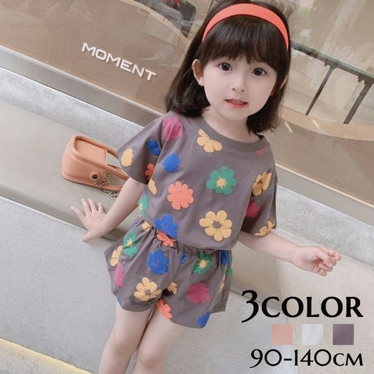 セットアップ 上下セット トップス ショートパンツ 2点セット 子供服 商品画像