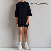 ルームウェア パジャマ 上下セット 男女兼用 ユニセックス レディース 女性 メンズ 男性 半袖 半ズボン Tシャツ カットソー ショートパンツ 短パン 部屋着 寝間着 シンプル