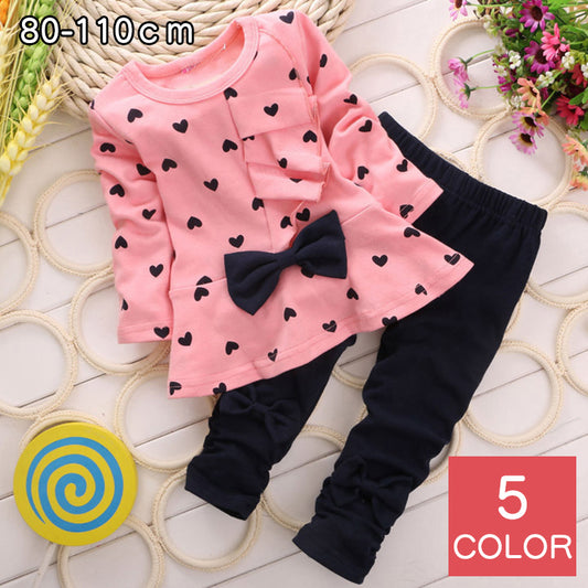 セットアップ 上下セット 長袖カットソー 長ズボン ロングパンツ 子供服 商品画像