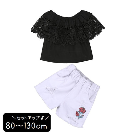 セットアップ 2点セット 子供服 キッズ 女の子 ベビー 商品画像