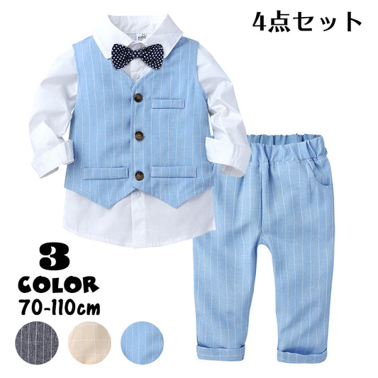 セットアップ 4点セット ベストスーツ 子供服 ベビー キッズ 商品画像