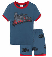 セットアップ 子供服 キッズ ベビー 2点セット 半袖 Tシャツ トップス ショートパンツ 上下セット 男の子 女の子 春夏 かわいい レジャー ルームウェア カジュアル