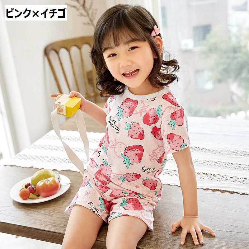 パジャマ ルームウェア 上下セット セットアップ 子供服 キッズ 商品画像3