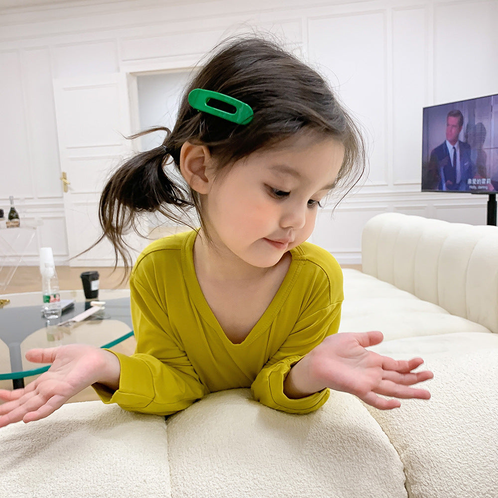 パジャマ 長袖パジャマ キッズ ハイウエスト 子ども用パジャマ ユニセックス 商品画像5
