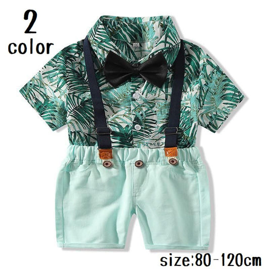 セットアップ 上下セット 半袖シャツ 半ズボン 2点セット 子供服 商品画像