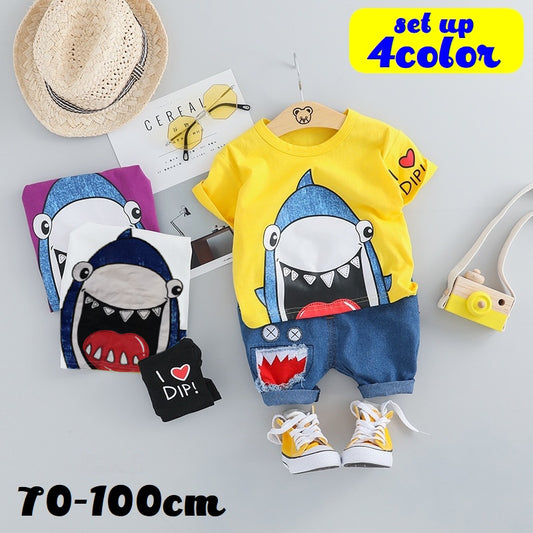 セットアップ 上下セット Tシャツ 半袖 ショートパンツ ベビー 商品画像