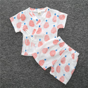 甚平 和服 部屋着 ルームウェア 上下セット 半袖 半ズボン 子供服 キッズ セットアップ 男の子 女の子 パジャマ 寝間着 寝巻き 花火大会 夏祭り フルーツ柄 クジラ フラミンゴ 可愛い かわいい 男児 女児 子ども服 こども服