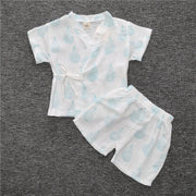 甚平 和服 部屋着 ルームウェア 上下セット 半袖 半ズボン 子供服 キッズ セットアップ 男の子 女の子 パジャマ 寝間着 寝巻き 花火大会 夏祭り フルーツ柄 クジラ フラミンゴ 可愛い かわいい 男児 女児 子ども服 こども服