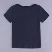 セットアップ キッズ ベビー 子供服 男の子 上下 3点セット Tシャツ 半袖 デニム ダメージパンツ ハーフパンツ ギター カジュアル サメ