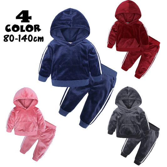 セットアップ 上下 2点セット パーカー ジョガーパンツ 子供服 商品画像