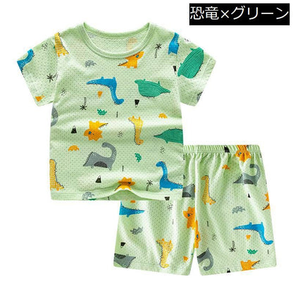 ルームウェア 部屋着 パジャマ 上下 セットアップ キッズ 商品画像4