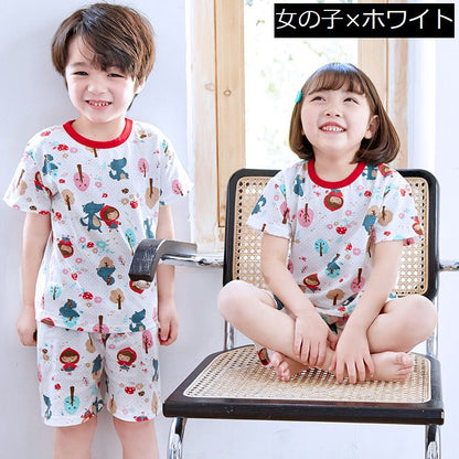ルームウェア 部屋着 パジャマ 上下 セットアップ キッズ 商品画像5