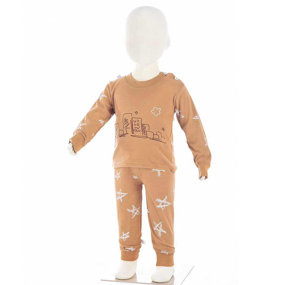セットアップ 上下セット 子供用パジャマ パジャマ ルームウェア 子供服 J バリエーション画像