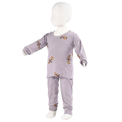 セットアップ 上下セット 子供用パジャマ パジャマ ルームウェア 子供服 T バリエーション画像