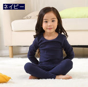パジャマ 子供 キッズ 長袖 ルームウェア ベビー 男の子 女の子 上下セット ロングパンツ トップス ボトムス おしゃれ シンプル カラバリ豊富 春 秋 冬 80 90 100 110 120 130 140 150