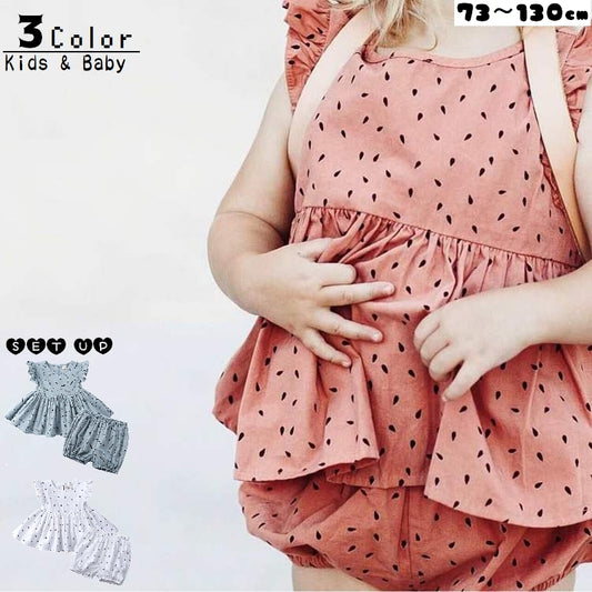 セットアップ 2点セット キッズ 女の子 ベビー トップス 商品画像