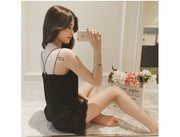 ルームウェア セットアップ キャミソール ショートパンツ シフォン レース レディース 部屋着 春 夏 おしゃれ かわいい