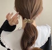 ヘアアクセサリー ヘアゴム シュシュ ヘアクリップ 3点セット レディース 女性 ジュニア キッズ 子ども リボン 上品 ニュアンスカラー 髪飾り 髪留め かわいい おしゃれ ヘアアレンジ まとめ髪