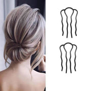 ヘアアクセサリー 2種セット レディース 女性 まとめ髪用 コーム  パール調 バレッタ ラインストーン 髪飾り 髪留め 結婚式 入学式 卒業式 発表会 フォーマル きれいめ おしゃれ