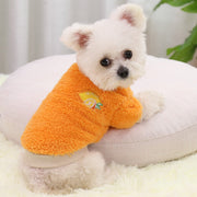 犬用 ペットウェア 2枚セット ドッグウェア フリース トレーナー 長袖 袖あり プルオーバー お揃いコーデ ペアルック 女の子 男の子 防寒 あったか ふわふわ 小型犬 中型犬 犬服 ペット服 秋 冬 お散歩 お出かけ 室内着 洗い替え 着替え ワンポイント 刺繍 ワッペン かわいい おしゃれ