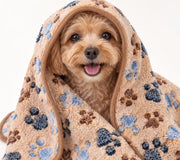 ペット用ブランケット 2枚セット 柄違い 犬用 猫用 ペット用毛布 ペットマット ペット寝具 お昼寝 敷物 くつろぎスペース 洗い替え 秋冬 60×40cm ポリエステル 犬用品 猫用品 ペット用品