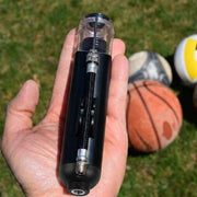 手動式 空気入れ ボールネット 2点セット ハンドポンプ エアポンプ ボールバッグ 小型 サッカー バスケットボール バレーボール 球技 持ち運び 携帯 収納 練習 試合 部活