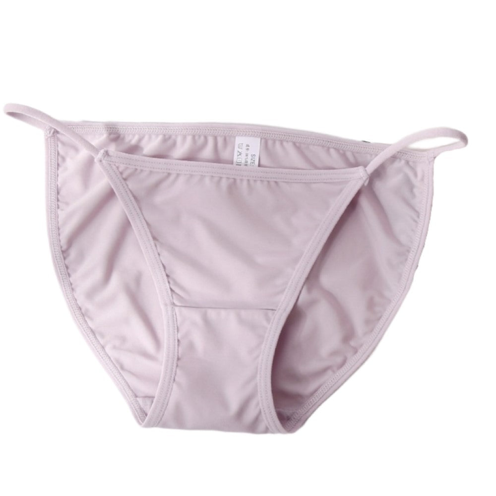 ふんどしショーツ レディース 女性 紐パン ショーツ ふんどし型パンツ 無地 単色 シンプル ベーシック パンティー インナー 下着 婦人 サイドストリング ローライズ かわいい おしゃれ キュート カラバリ豊富 白 紫 灰 緑 黒 ピンク 青 ベージュ ワイン