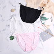 ふんどしショーツ レディース 女性 紐パン ショーツ ふんどし型パンツ 無地 単色 シンプル ベーシック パンティー インナー 下着 婦人 サイドストリング ローライズ かわいい おしゃれ キュート カラバリ豊富 白 紫 灰 緑 黒 ピンク 青 ベージュ ワイン