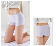 ショーツ レディース インナー 女性用 下着 パンツ 3枚セット ボックス シンプル 無地 響きにくい フルバック ベーシック 婦人用