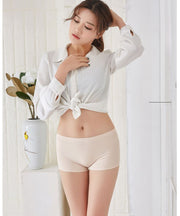 ショーツ レディース インナー 女性用 下着 パンツ 3枚セット ボックス シンプル 無地 響きにくい フルバック ベーシック 婦人用