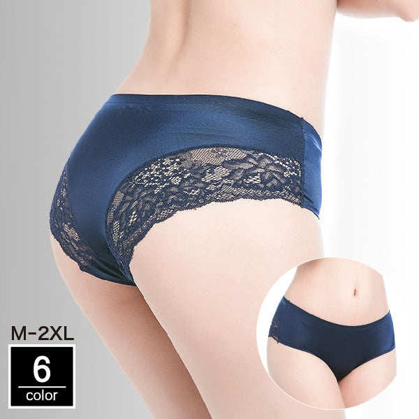 スタンダードショーツ レディース 女性 大きいサイズ インナー 下着 パンツ  シームレス レース 透け感 シアー シースルー 上品 セクシー お洒落 可愛い