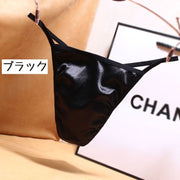 Tバック メンズ インナー 下着 肌着 男性 メンズショーツ 無地 シンプル 光沢感 セクシー おしゃれ プレゼント