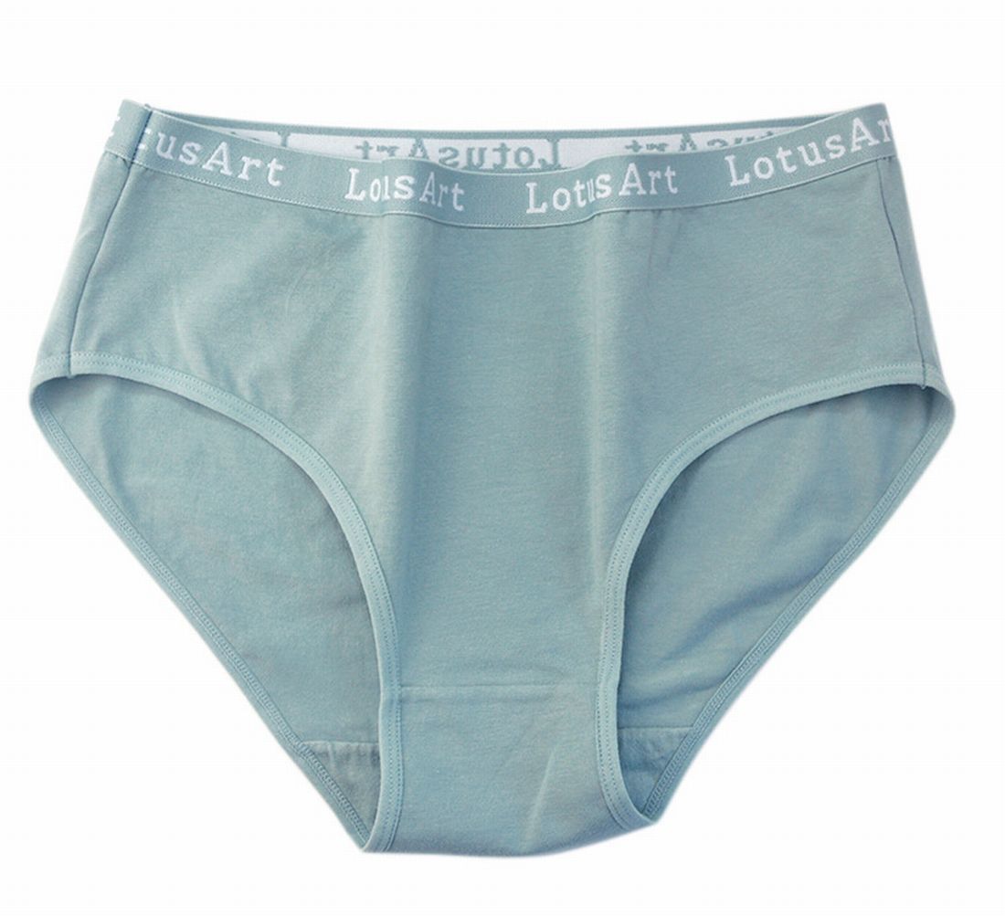 ハイウエストショーツ スタンダード パンツ パンティ レディース 女性 ブルー バリエーション画像