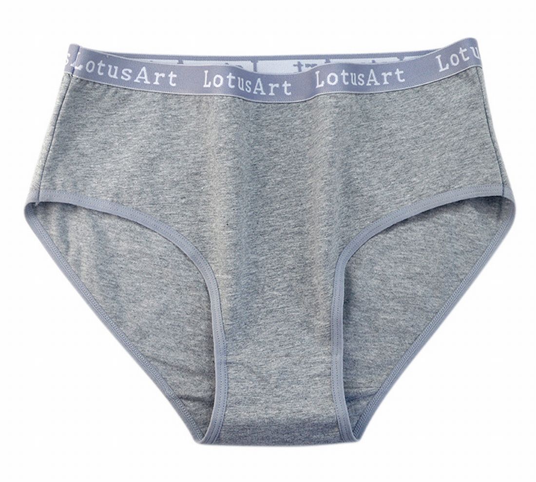 ハイウエストショーツ スタンダード パンツ パンティ レディース 女性 グレー バリエーション画像