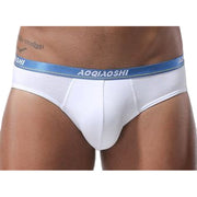 ブリーフ ショーツ メンズ 男性用 インナー 単品 下着 肌着 英字ロゴ アンダーウェア 伸縮性 通気性 快適 薄手 セクシー シンプル カジュアル おしゃれ プレゼント ギフト 紳士用 黄色 黒 白 赤 青 グレー