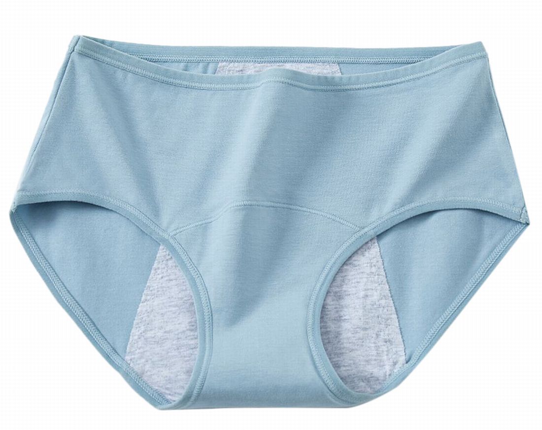 サニタリーショーツ サニタリーパンツ 生理用ショーツ 生理パンツ レディース 単品 ブルー バリエーション画像