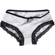 スタンダードショーツ ヒップパンガー ショーツ パンツ パンティ 下着 レディース 女性 インナー バックレース ローウエスト シースルー 花 フラワー 総レース リボン カラバリ豊富 浅履き シンプル セクシー 上品 華やか 通気性 XL