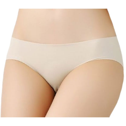 ヒップハンガーショーツ レディース 女性用下着 インナー パンツ シームレス ベージュ バリエーション画像