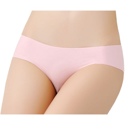 ヒップハンガーショーツ レディース 女性用下着 インナー パンツ シームレス ライトオレンジ バリエーション画像