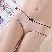 スタンダードショーツ 単品 1枚 レディース 女性用 インナー 下着 パンツ リボン ノーマルレッグ ライン かわいい キュート 大きいサイズ