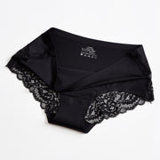 ショーツ スタンダード ノーマル バックレース シームレス ひびかない パンツ 下着 インナー レディース 女性 婦人 単色 シンプル おしゃれ かわいい