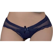 ヒップハンガーショーツ レディース インナー パンツ パンティー 下着 レース リボン 透け感 シースルー セクシー 可愛い おしゃれ 女子力アップ 女性用 婦人用 白 黒 ブルー グレー レッド