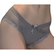 ヒップハンガーショーツ レディース インナー パンツ パンティー 下着 レース リボン 透け感 シースルー セクシー 可愛い おしゃれ 女子力アップ 女性用 婦人用 白 黒 ブルー グレー レッド