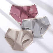 レディースショーツ シームレスショーツ シームレス スタンダード 単品 ショーツ パンツ パンティー レディース ひびかない 響かない 縫い目なし 無縫製 ワンポイント インナー 女性下着 ランジェリー カジュアル シンプル 女性用 婦人用 M L XL