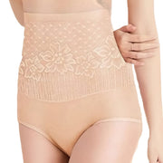 ショーツ スタンダード ハイウエスト レディース パンツ パンティー インナー 大きいサイズ 股上深め 深履き お腹すっぽり 花柄 女性下着 婦人