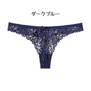 Tバック ショーツ 単品 レディース インナー 女性 下着 ランジェリー レース パンツ パンティー ローライズ 上品 かわいい