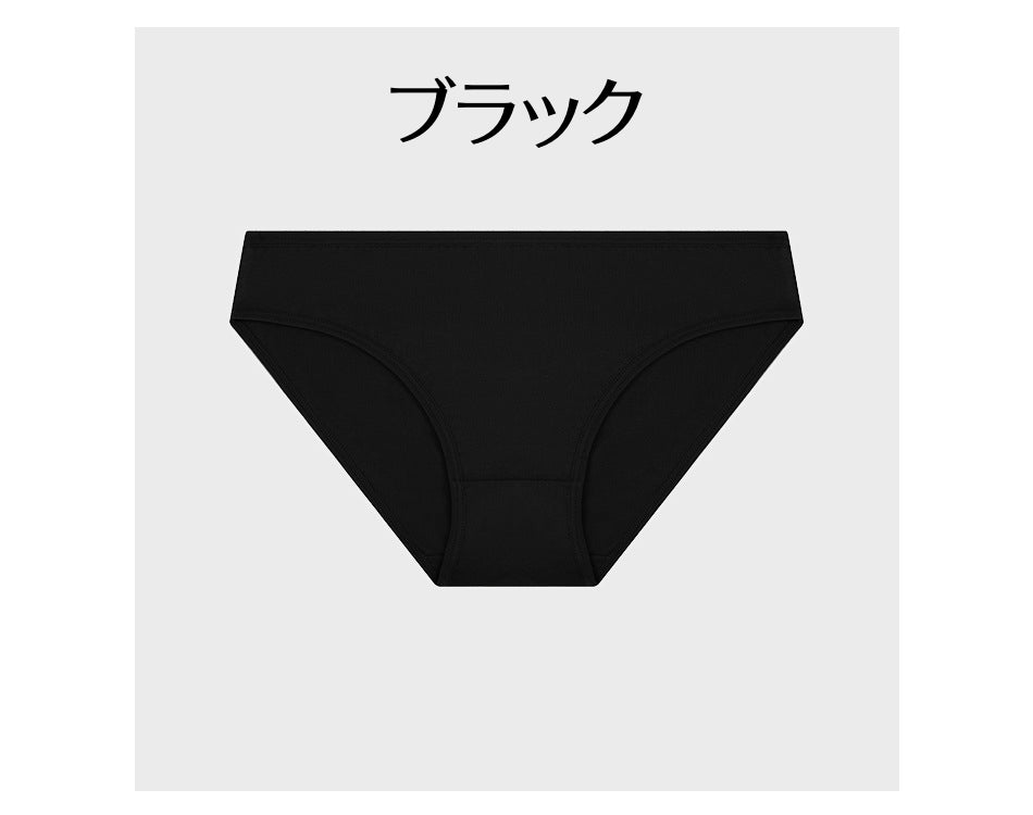 ヒップハンガーショーツ レディース 女性用 インナー 無地 単色 商品画像2